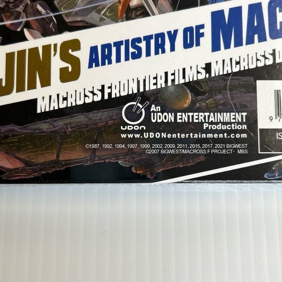 Hidetaka Tenjin’s Artistry of Macross Frontier Delta Archives Anime Artbook New - Picture 4 of 5